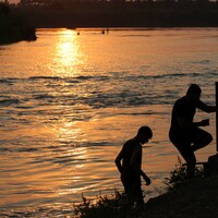 IRAQ-BAGHDAD-SUNSET