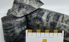  Core from the Keats zone at New Found Gold's Queensway project in Newfoundland, Canada