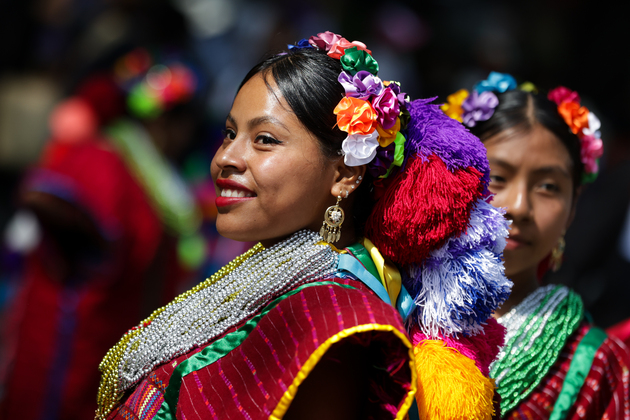 MEXICO-MEXICO CITY-INDIGENOUS CULTURE-PARADE