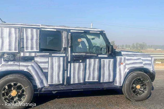 Maruti Jimny 7 Seater Variant Spied With Red Interiors - Launch Nears