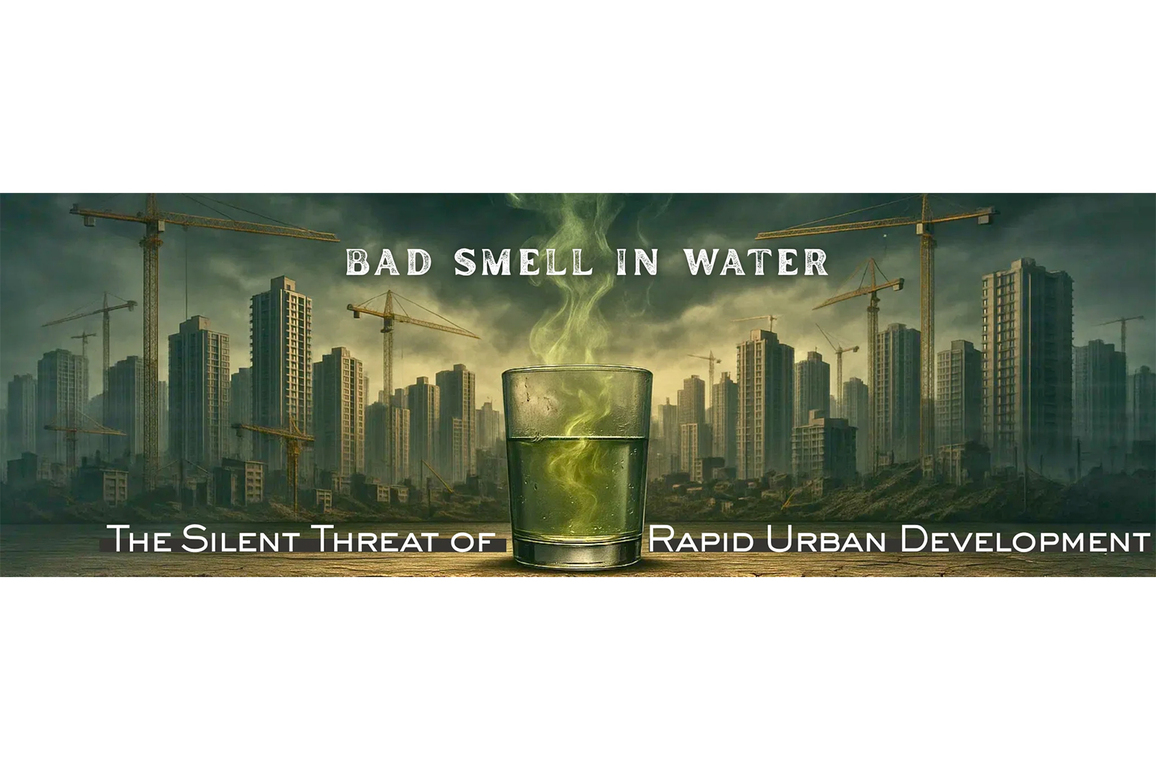 Bad Smell in Water: The Silent Threat of Rapid Urban Development