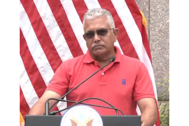 West Bengal Minister Dilip Ghosh pays tribute to 2002 American Centre attack victims, calls for global fight against terror
