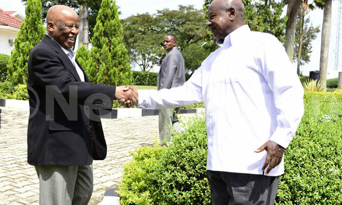 Museveni meets chairperson of South Sudan conflict resolution Museveni meets chairperson of South Sudan conflict resolution