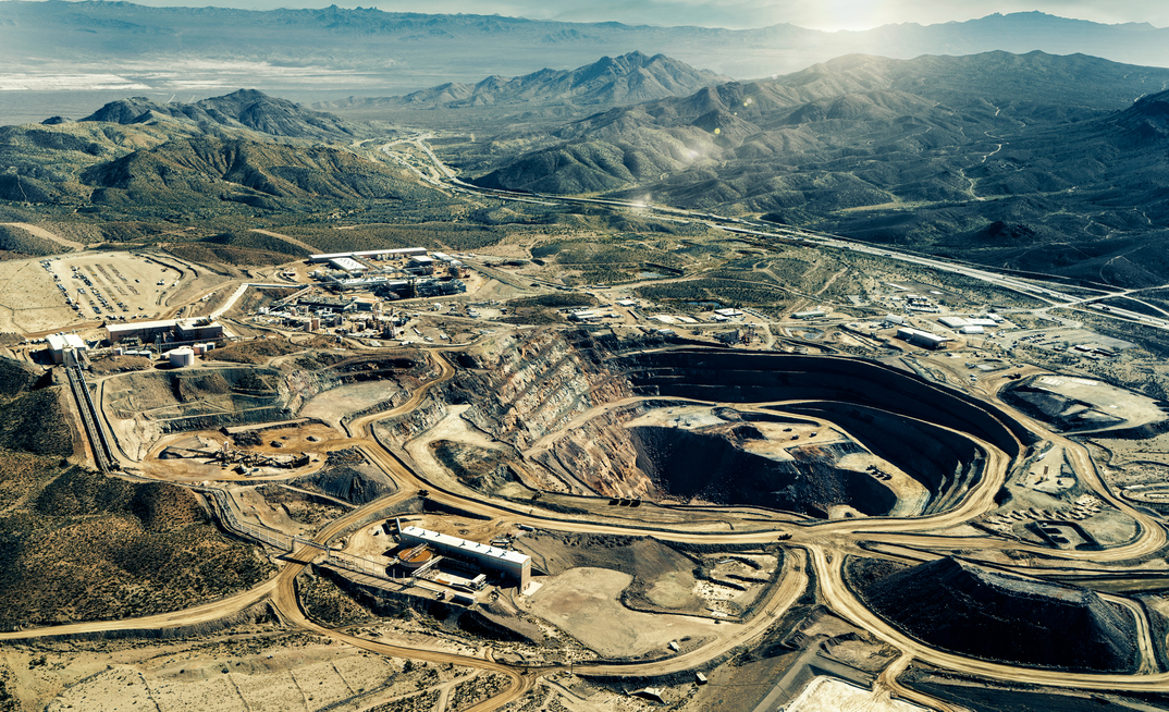 MP Materials' Mountain Pass Mine in 2022