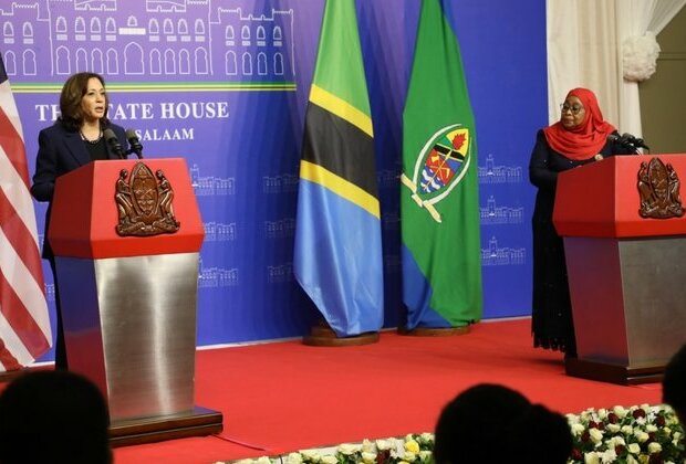 US Vice President Harris Meets Africa&#039;s Only Female President