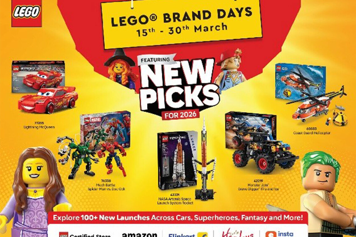 From fantasy worlds to fast cars: Discover 100+ new sets at LEGO Brand Days 2026