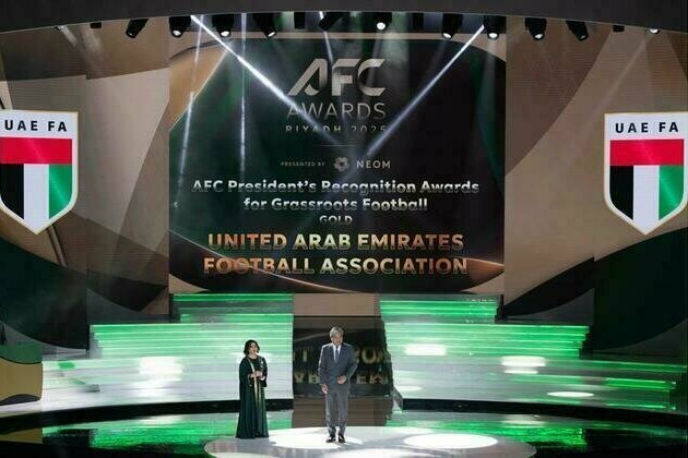 UAE Football Association wins AFC Golden Award for grassroots football development