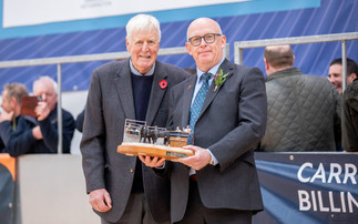 Jim Goldie is recipient of the David Thomlinson Lifetime Achievement Award presented at AgriExpo