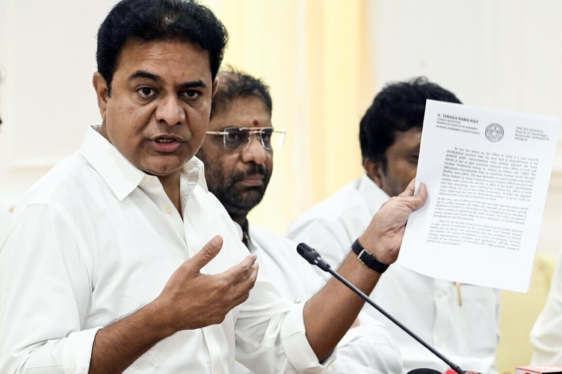Absolutely deplorable that Youth Congress used AI summit for petty political theatrics: KTR