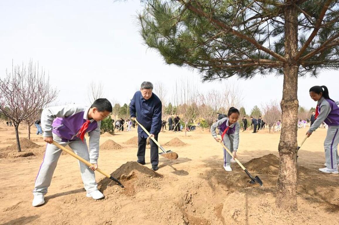 Xi's Album | Xi urges mobilizing whole society in tree-planting effort