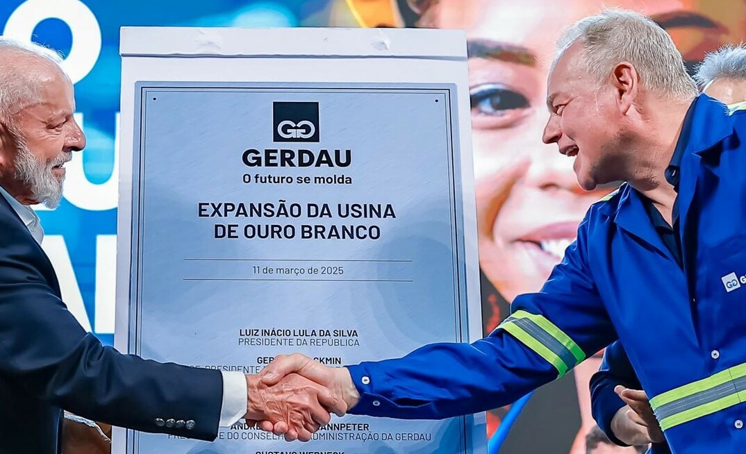 Presidente Lula e André Gerdau Johannpeter