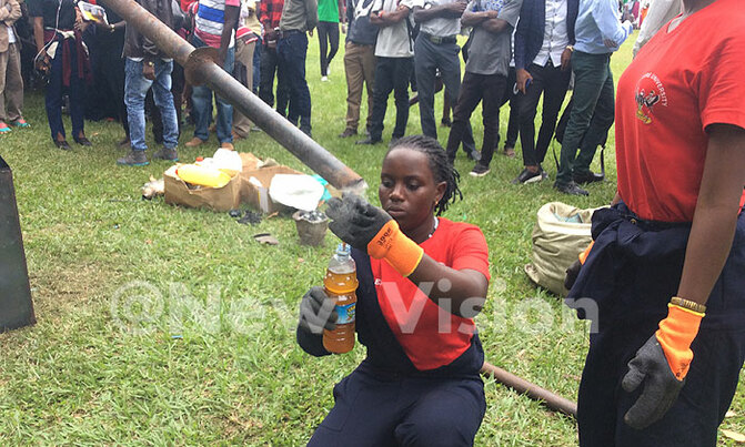 How Makerere students are producing fuel from plastic How Makerere students are producing fuel from plastic