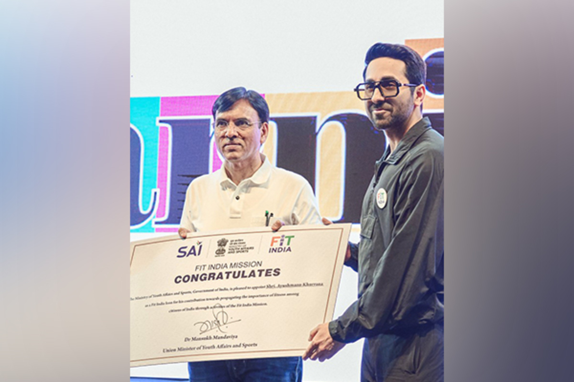 Ayushmann Khurrana becomes 'Fit India' icon in PM Modi's Fit India Movement to inspire people for fitness and well-being