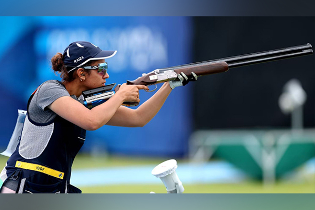 Raiza Dhillon clinches silver in women's skeet event at ISSF Junior World Cup 2025