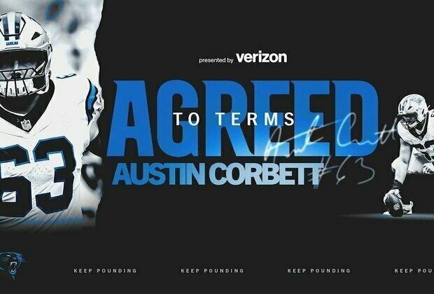 Panthers agree to terms with center Austin Corbett