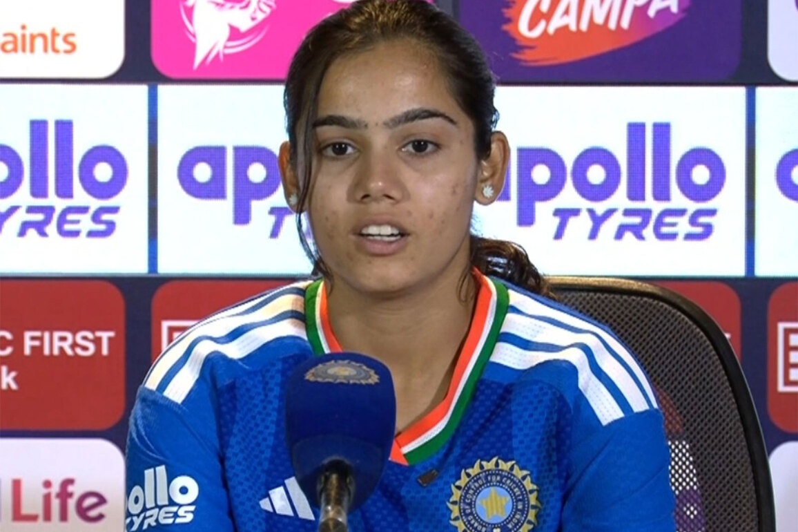 "She tells us to focus on what we can do well...": Vaishnavi Sharma on Harmanpreet Kaur's message