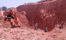 Mining at Montepeuz in Mozambique