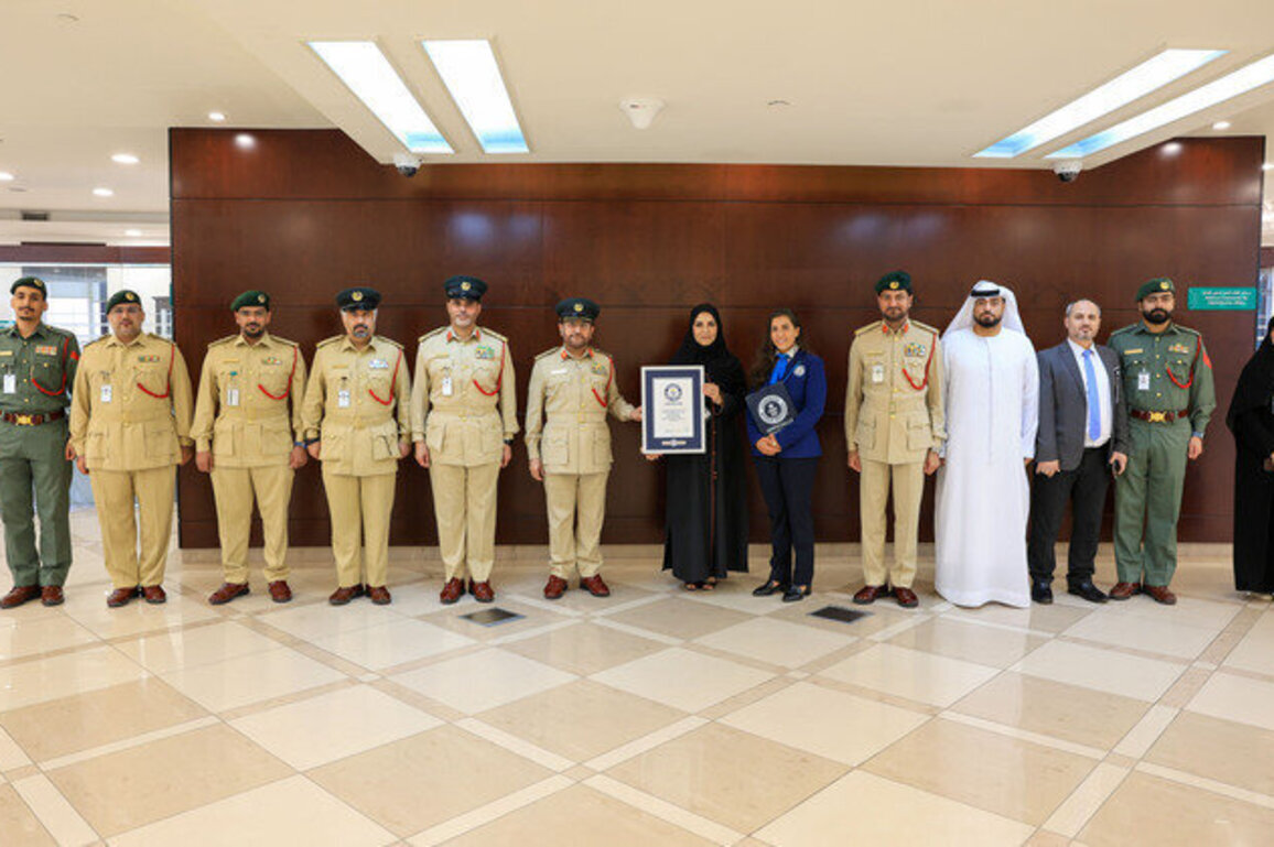 Dubai Police's 'Front Line Heroes' Meeting sets Guinness World Record