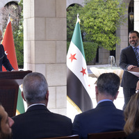SYRIA-DAMASCUS-FOREIGN AFFAIRS CHIEF-JORDAN-FM-PRESS CONFERENCE