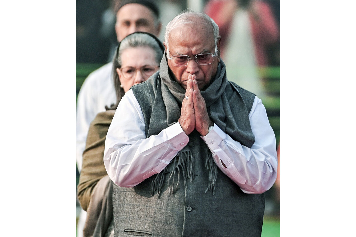 Her dynamic leadership shall forever remain an inspiration: Congress chief Kharge pays homage to Indira Gandhi