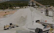 High-grade spodumene at Greenbushes.