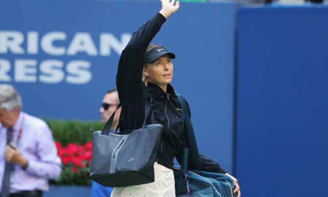 Sharapova ousted at US Open while Venus, Kvitova advance Sharapova ousted at US Open while Venus, Kvitova advance