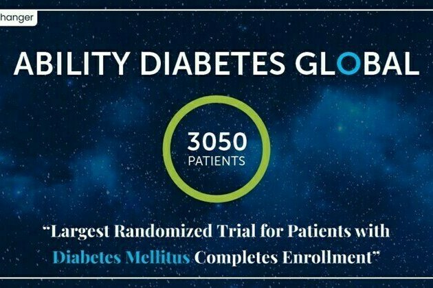 ABILITY DIABETES GLOBAL - A Landmark RCT in the field of PCI for patients with DM, completes Enrolment