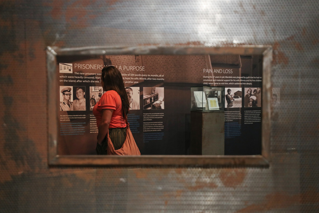 SOUTH AFRICA-JOHANNESBURG-APARTHEID MUSEUM