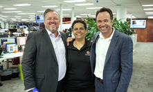 FMG COO Greg Lilleyman, PTK director Tammy O’Connor and FMG community manager Heath Nelson.  