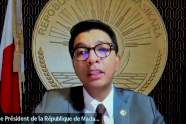 MADAGASCAR-ANTANANARIVO-PRESIDENT-REFUGE