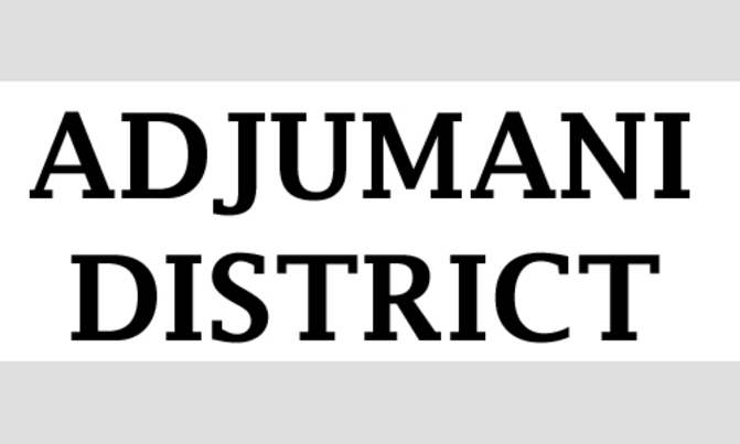 Notice from Adjumani District Notice from Adjumani District