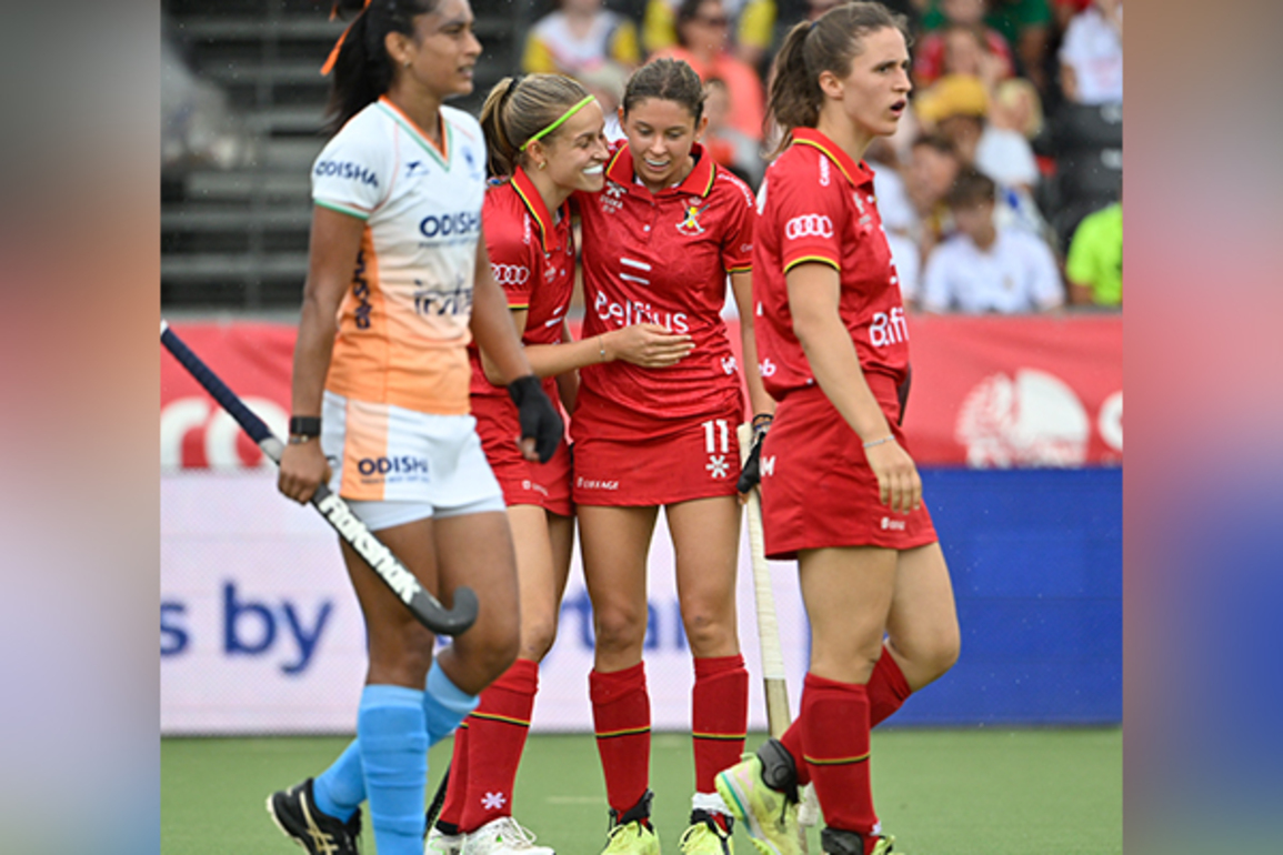 FIH Pro League: Fighting Indian Women's Hockey Team lose 0-2 to hosts Belgium