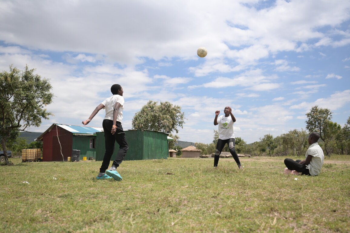 KENYA-MAASAI MARA-CHINA-GIRLS RESCUE CENTER