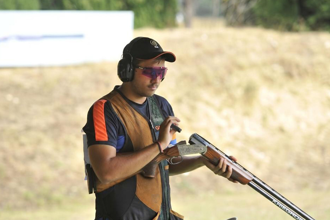 Shapath Bharadwaj hits two perfect series to finish day one as best Indian shooter at Almaty