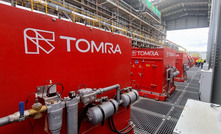 Some of the Tomra machines in Pilbara's ore sorting facility.