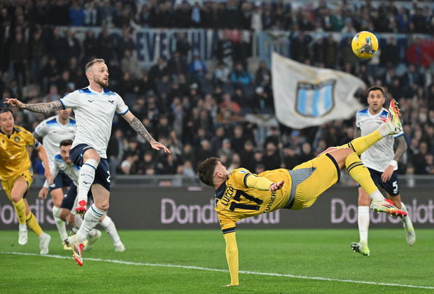 (SP)ITALY-ROME-FOOTBALL-SERIE A-LAZIO VS UDINESE