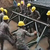 Indian Army successfully builds third 120-feet-long Bailey bridge in Sri Lanka