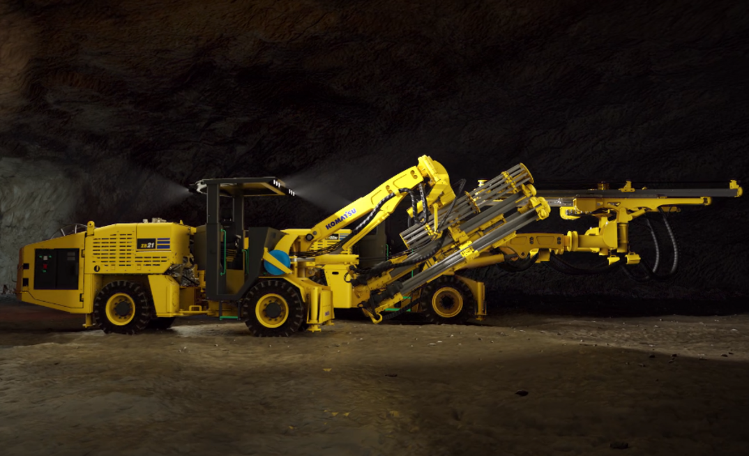 Komatsu's new jumbo and bolter utilise a common platform