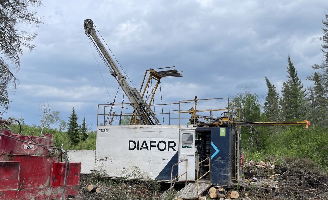 Drilling at Bousquet