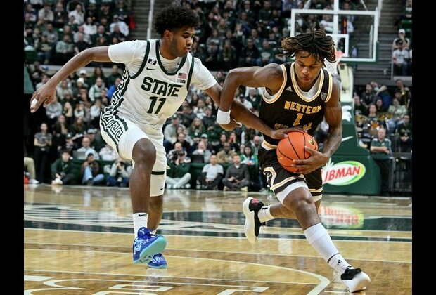 No. 18 Michigan State beats Western Michigan for sixth straight win