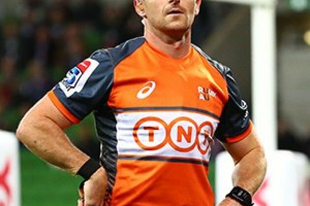 Kiwi ref for Springboks v Wallabies at Ellis Park