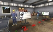  MEET software uses a virtual immersive environment to create an escape scenario experience