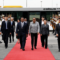 CHINA-BEIJING-DOMINICA-PRESIDENT-ARRIVAL (CN)