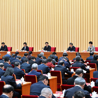 CHINA-BEIJING-WANG HUNING-UNITED FRONT WORK-CONFERENCE (CN)