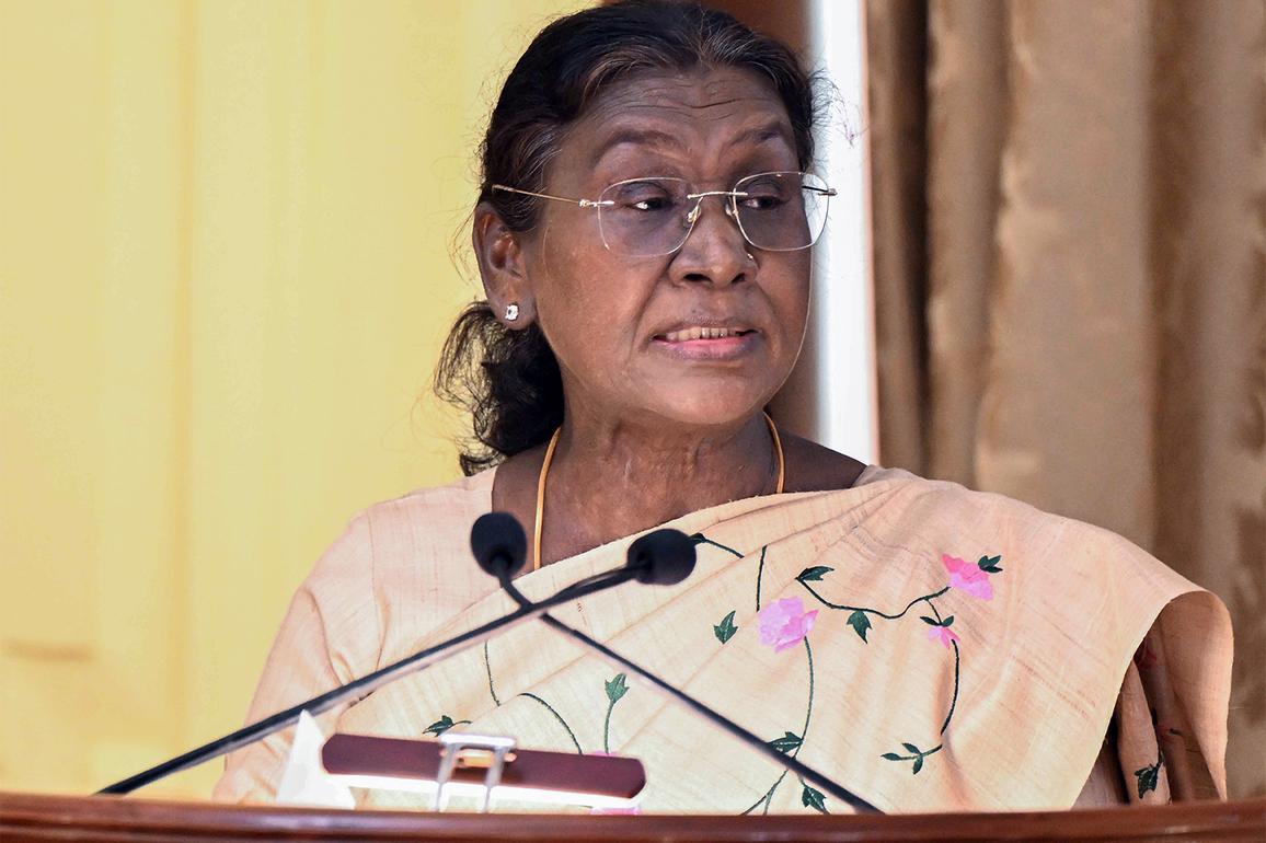 President Murmu extends greetings on Durga Puja