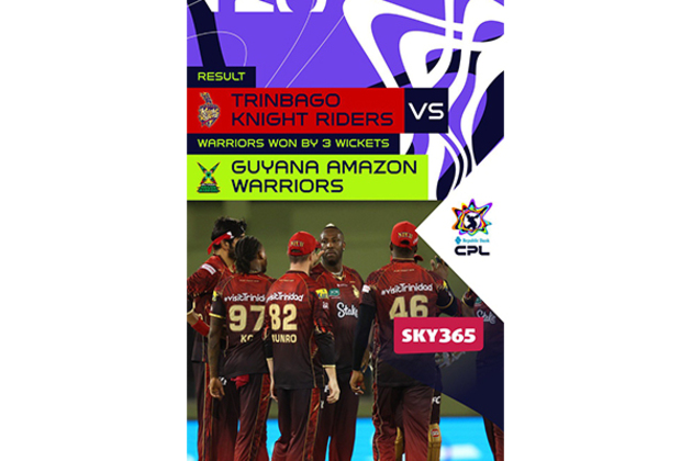 CPL: Pretorius' unbeaten 26 powers Warriors to nail-biting win over Knight Riders