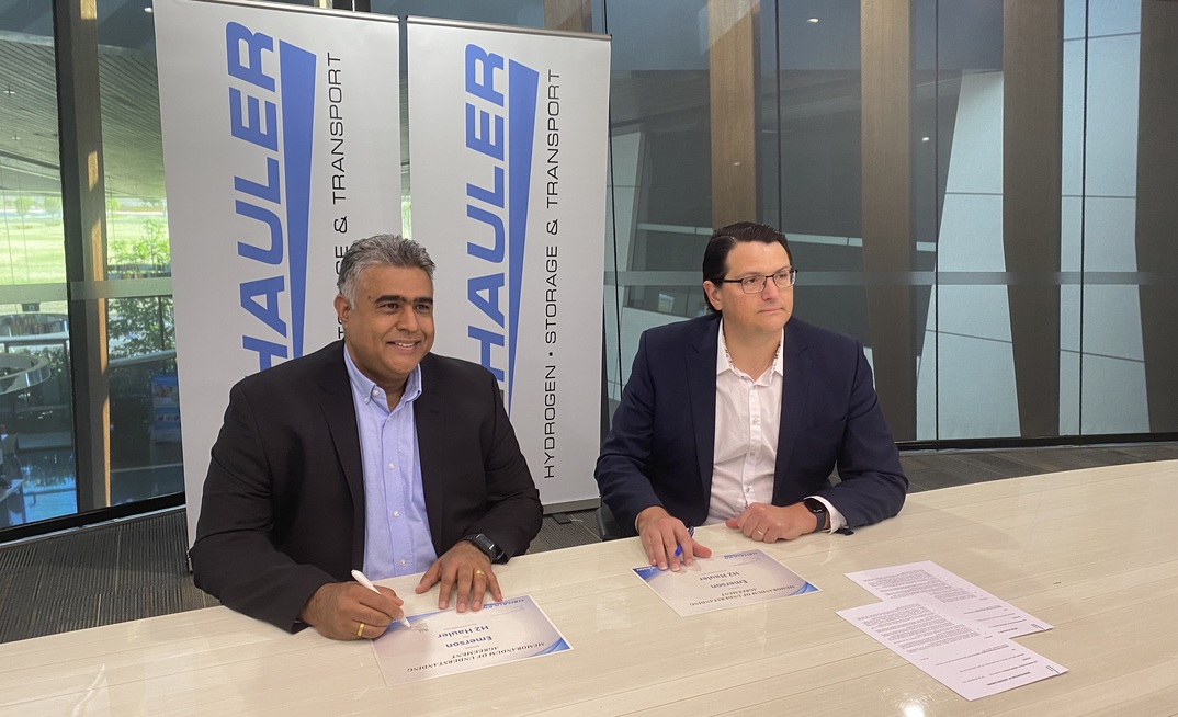 Mike Train (left) and Tyson Cooney. Photo courtesy Emerson