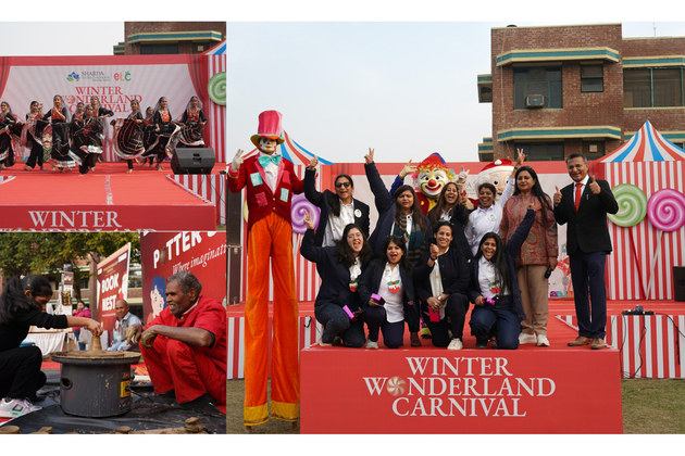 Sharda World School Curates a World-Class Winter Wonderland Carnival, Showcasing Its Holistic Learning Culture