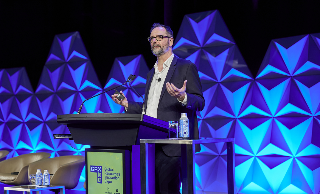 PsiQuantum chief technical director Geoff Pryde at the GRX25 conference in Brisbane.