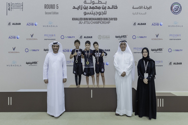 Sharjah Self-Defence takes lead in fifth round opener of Khaled bin Mohamed bin Zayed Jiu-Jitsu Championship